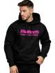Haltech Classic Hoodie Black Pink Size Medium
