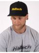 Haltech Snapback Cap Black with Yellow Logo