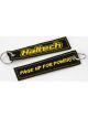 Haltech Fabric Keytag Black Suits Keys