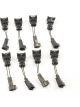 VCM Performance Harness Adapters Injectors Late Inj Early Car Set-8