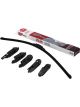 Sakura Wiper Blade 650mm 26 Inch Universal Hook Blade + Adaptors