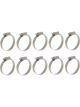 Icon Solid Band Hose Clamp Full Stainless 58-75mm Pack of 10