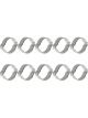 Icon Hose Clamp Double Ear Zinc Plated 34-37mm Pack of 10