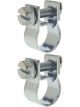 Icon Hose Clamp Nut/Bolt Zinc Plated 12-14mm Pack of 2