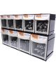 Icon 9 Drawer Merchandiser Solid Band Part Stainless