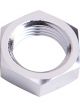 Aeroflow Bulkhead Nut -6AN Silver
