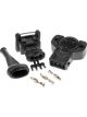 PAT Motorsport TPS 3 Pin Black Cw Rotation 8mm D Shaft