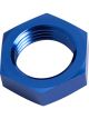 Aeroflow Bulkhead Nut -12AN Blue