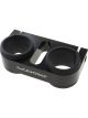 Raceworks Black Billet Twin Pump Bracket Suits Pierburg/Walbro