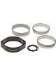 Raceworks 3.50In Black Aluminium Intercooler Pipe Clamp