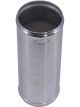 Raceworks Polished Performance Intake 2.50In Straight 200mm Long