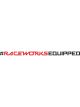Raceworks Equipped Sticker 400mm x 24mm