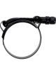 Raceworks Black T-Bolt Clamp Fits 1.5In / 38mm Hose 44-52mm