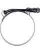 Raceworks Black T-Bolt Clamp Fits 2.25In / 57mm Hose 63-71mm