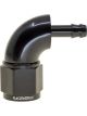 Raceworks AN10 Female Swivel To Barb 5/16In 90 Deg
