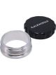 Raceworks Weld On Aluminum Filler w/ Black Female Cap 2.5In