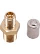 Raceworks 1/8In NPT Schrader Valve w/ Dust Cap