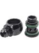 Raceworks Low Profile Banjo Adapter Male Flare AN6 To ORB An10