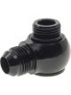 Raceworks Low Profile Banjo Adapter Male Flare AN10 To ORB An10