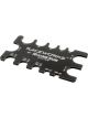 Raceworks Braided Hose Gauge Black