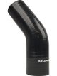 Raceworks 45 Deg Reducer 1.50-2.00In 38-51mm Black
