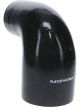 Raceworks 90 Deg Reducer 2.00-2.75In 51-70mm Black