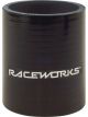 Raceworks Straight 3.00In 76mm x 127mm Black