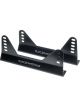 Raceworks 160mm Black Mild Steel Seat Mounts Pair
