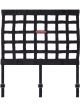 Raceworks Black 18Inx24In Window Net w/ Straps