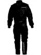 Raceworks 4Xl Black Race Suit 1Pc 2Layer Sfi Approved
