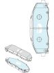 Bendix 4WD Brake Pad