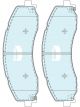 Bendix 4WD Brake Pad