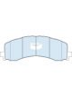 Bendix 4WD Brake Pad