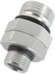 Aeroflow ORB Male to Male Swivel -10 ORB to -8 ORB Silver
