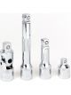 Chicane Tools 4Pc 1/2in Drive Wobble Plus Extension Bar Accessory Set