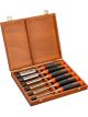 Bahco 6 Pcs ERGO Splitproof Chisel Set in Wooden Box