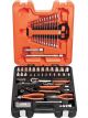 Bahco 1/4in & 1/2in Socket Set with Combination Wrench/Bit Set 18 Pcs