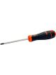 Bahco Pozidrive PZ2 Screwdriver with Rubber Grip