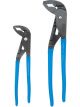 Channellock 2 Pcs Griplock Tongue & Groove Pliers Set GL10 & GL12