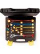 CK Tools SureDrive Coloured 3/8in Socket & Spanner Set 12 Pcs