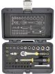 CK Tools Sure Drive 36 Piece Socket Set 1/4in Drive
