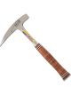 Estwing 22oz Solid Steel Rock Pick with Pointed Tip And Leather Grip