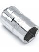 Gearwrench 3/8in Drive Pass Thru 6 Point Standard Metric Socket 14mm