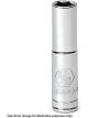 Gearwrench 1/4in Drive 6 Point Deep Metric Socket 8mm