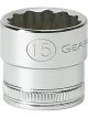 Gearwrench 3/8in Drive 12 Point Standard Metric Socket 12mm