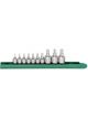 Gearwrench 10 Pc 1/4in & 3/8in Drive Stubby Torx Bit Driver Socket Set