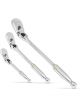 Gearwrench 3pc 1/4in 3/8in 1/2in Drive Flex Head Teardrop Ratchet Set