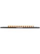Gearwrench 1/2in Drive Magnetic Socket Rail Includes 14 Clips