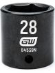 Gearwrench 1/2in Drive 6 Point Standard Impact Metric Socket 28mm