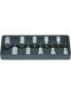 Gedore IN19 PM-10 1/2in Screwdriver Socket Set 10 Pc